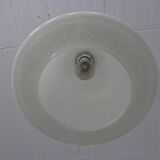 Glass ceiling lamp from Peill & Putzler, Germany, 1960s.