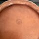 Empty vintage pocket in leather and glass Italy