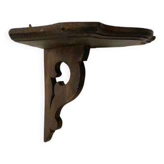 Antique corner shelf