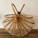Vintage folding basket