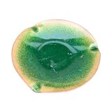 Enameled copper bowl plate, Germany, 1960s.