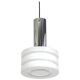 Opal glass pendant lamp by Limburg, Germany, 1960s