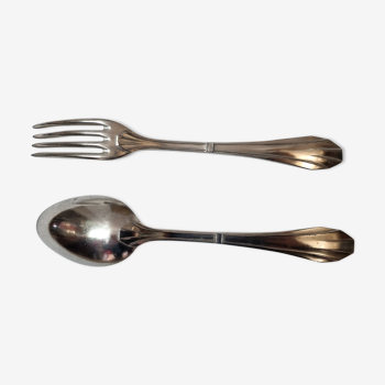 Silver cutlery EIGHTEENTH ram's head