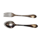 Silver cutlery EIGHTEENTH ram's head