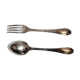 Silver cutlery EIGHTEENTH ram's head