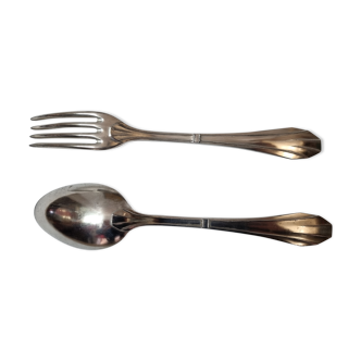 Silver cutlery EIGHTEENTH ram's head