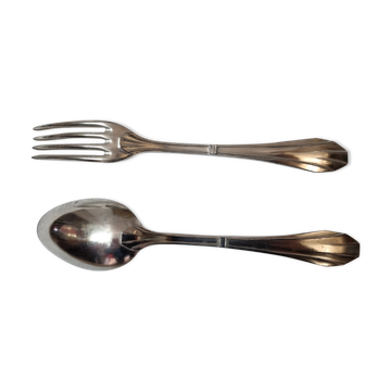 Couverts en argent XVIII ème  tête de bélier