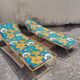 Set de 2 lits de camp/bain de soleil lafuma vintage