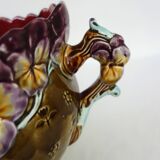 Large planter cache pot borbotine Onnaing art nouveau
