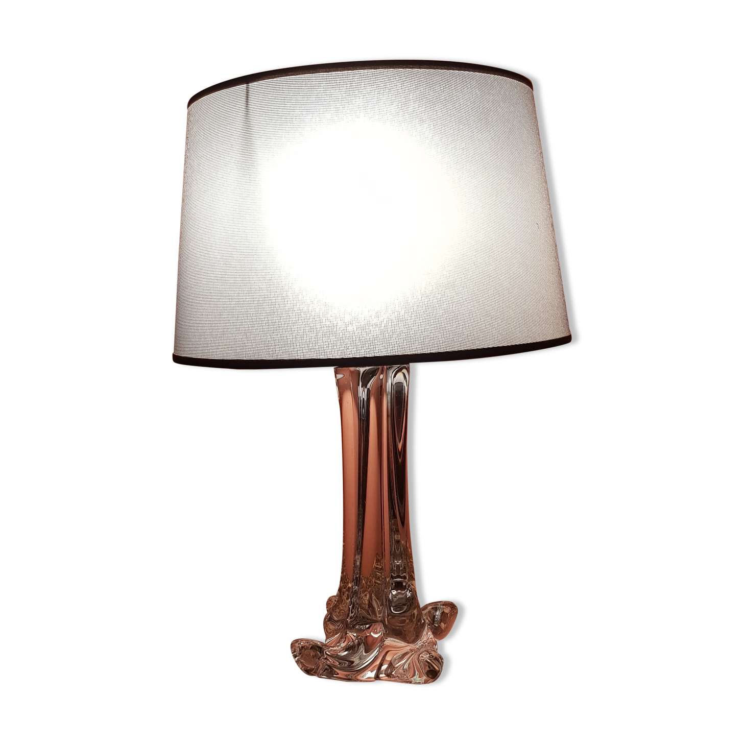 Baccarat crystal lamp foot