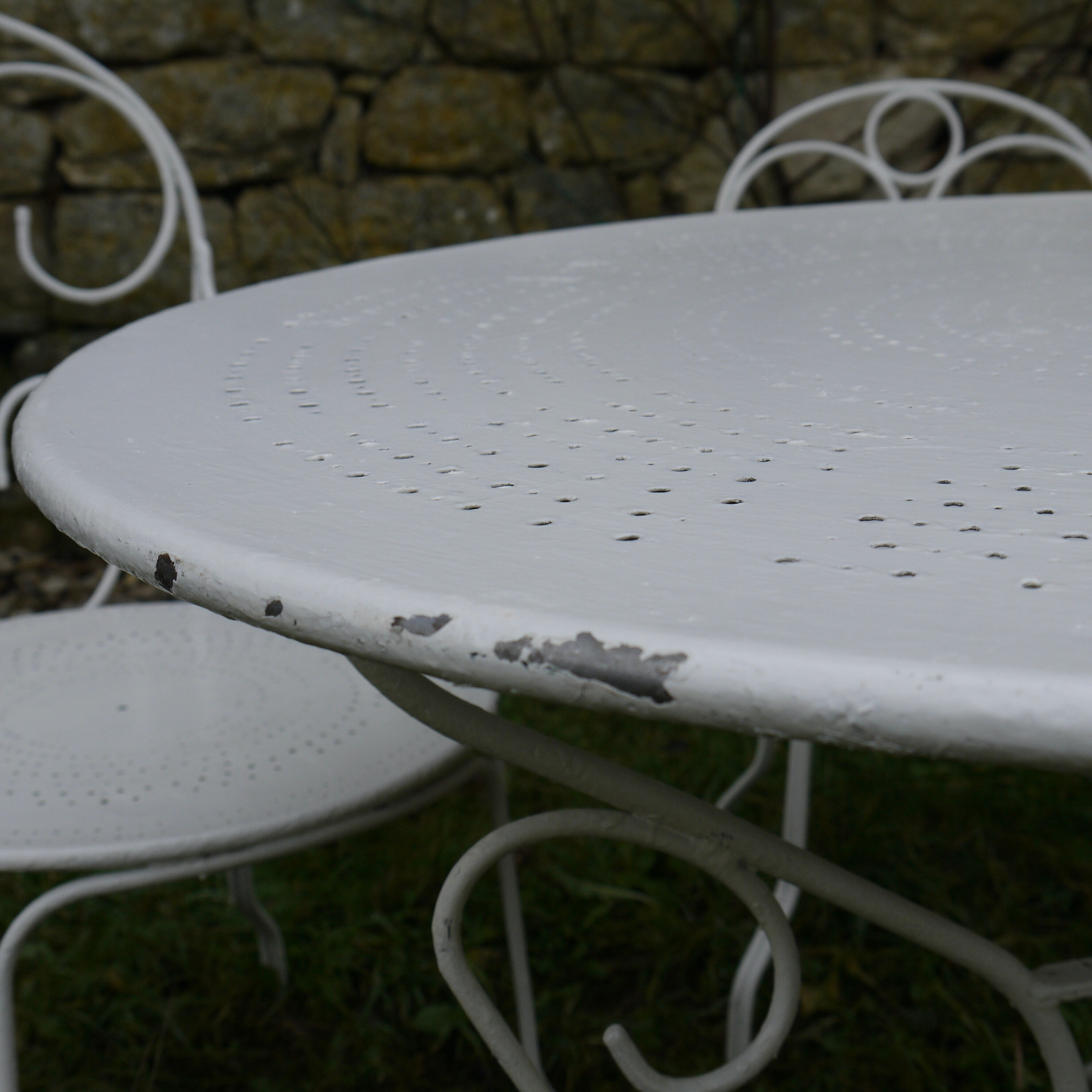 Wrought iron garden room