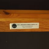 Oak sofa, Danish design, 1970s, manufactured by Erik Jørgensen Møbelfabrik