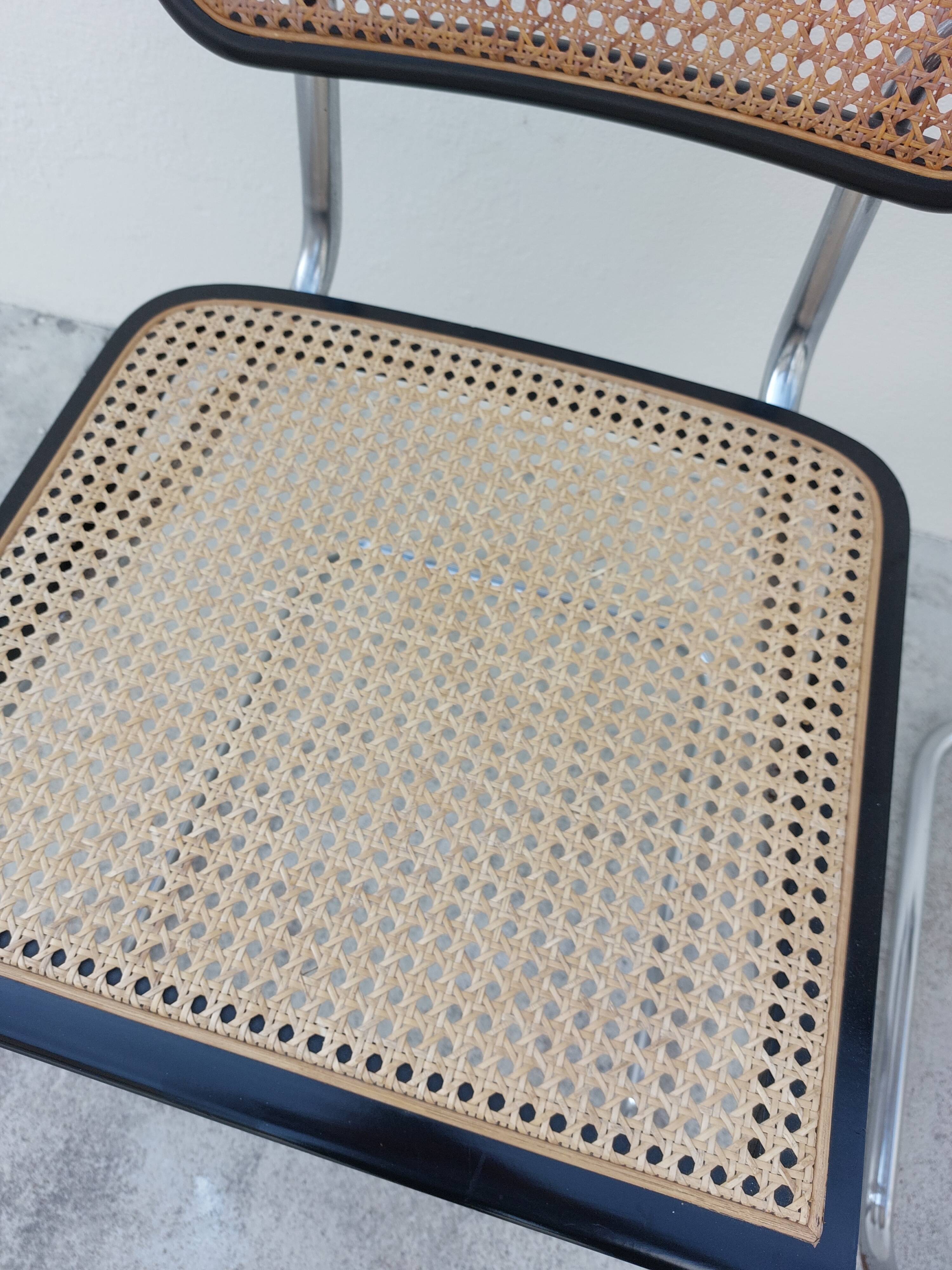 Pair of armchairs Marcel Breuer b64 cesca Italy