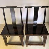 Pair of Chinese chairs