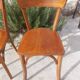 pair of Luterma bistro chairs, dark shade