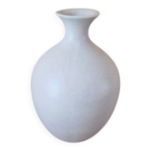 Virebent - Small round vase in pink porcelain