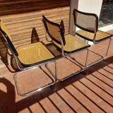 3 chairs Marcel Breuer B32