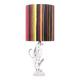 Chrystal Glass Cactus Table Lamp Vannes the Chatel, France, 1960s