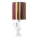 Chrystal Glass Cactus Table Lamp Vannes the Chatel, France, 1960s