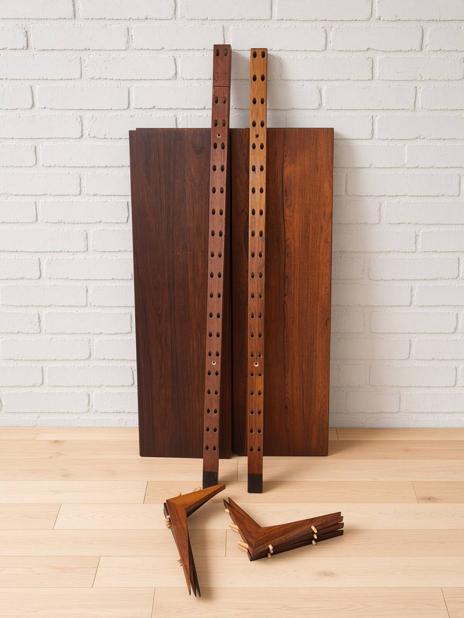 Système de rayonnage Poul Cadovius Cado, Danemark, années 1960.
