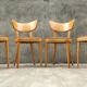 6 chaises bistrot Thonet en bois blond