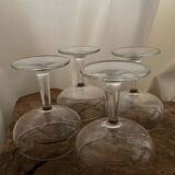 Cocktail champagne glasses