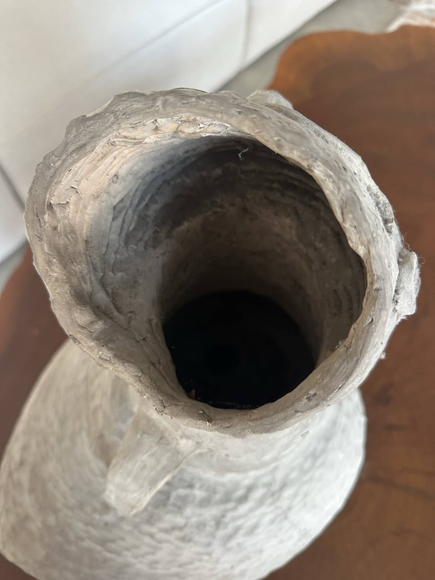 Large zoomorphic ceramic vase