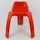 Chaise Patrick Gingembre Ginger Orange en Fibre de Verre Ginger, Paulus, France, années 1970