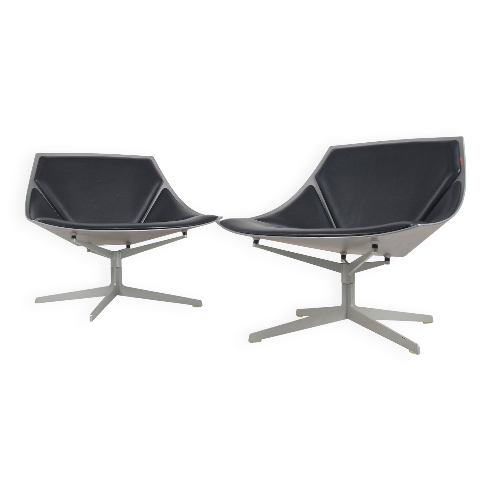 Set Space lounge chairs designed by Jehs + Laub for Fritz Hansen, 2007