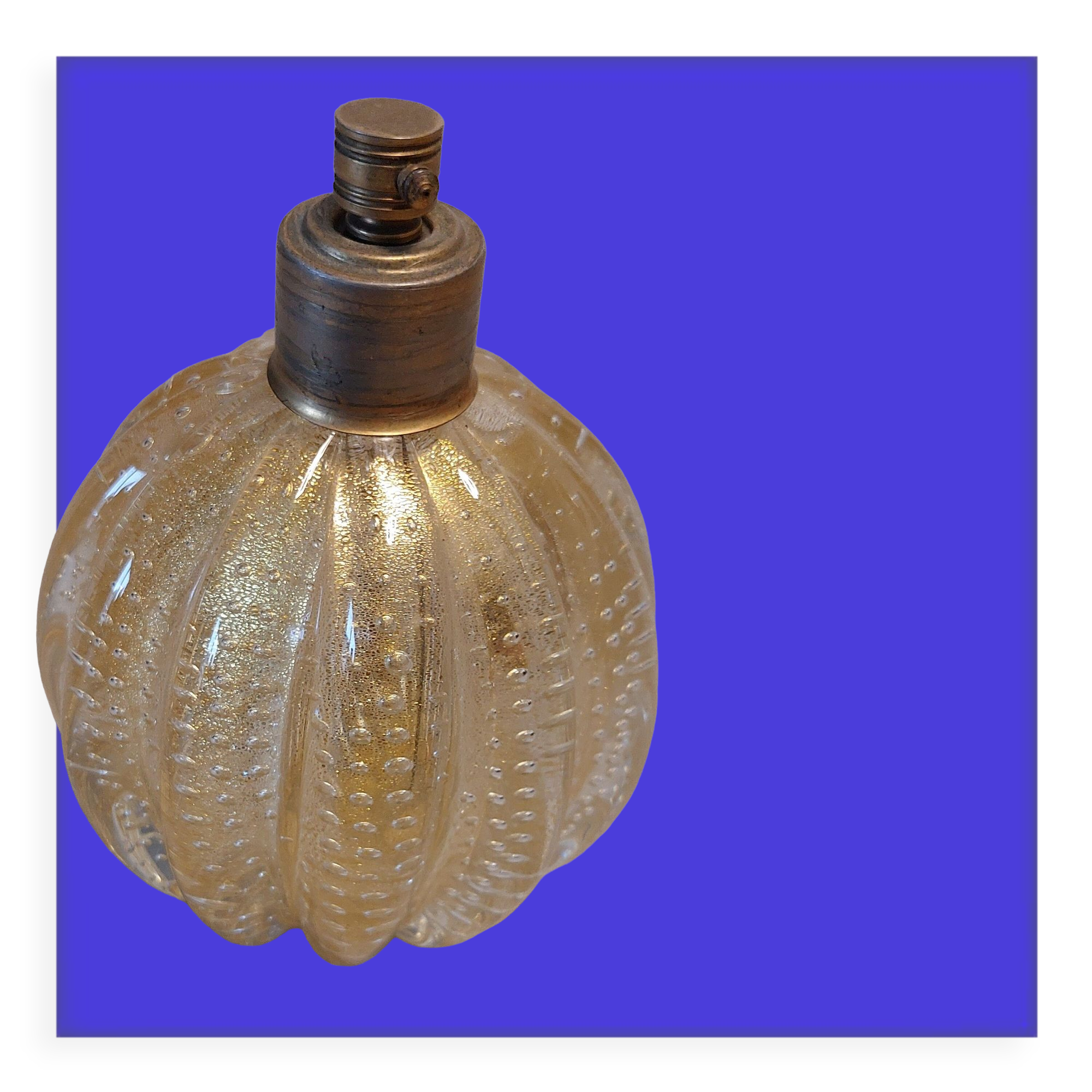Murano glass perfume bottle circa 1950