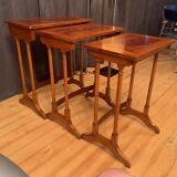 Set of three Edwardian tables, 9th/20th century