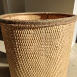 Lampshade in natural braided fiber h:40cm; d:20cm