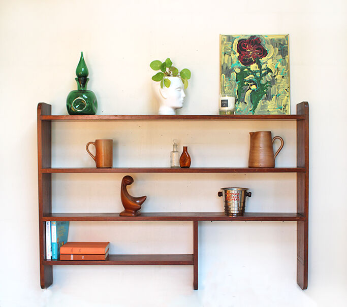 Antique wall shelf