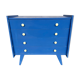 Commode semainier vintage ragpicker electric blue 1950