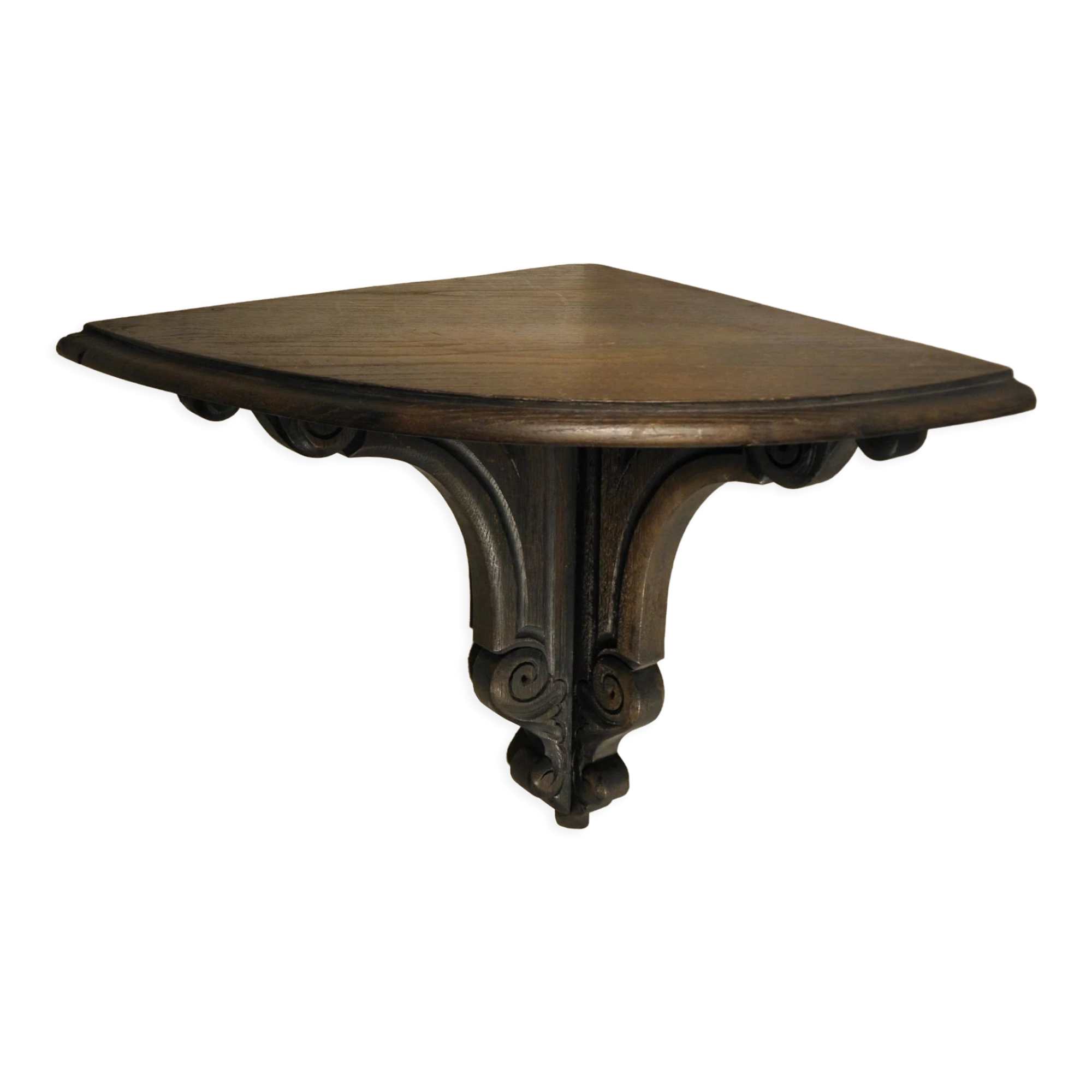 Corner wall console 52 x 36 cm