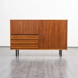 Enfilade high 60s, walnut, restored