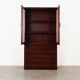 Mahogany showcase, Danish design, 1970s, production: Denmark