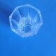 Small vintage Cristal d’Arques vase in cut glass – H. 13 cm