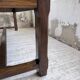 Table de ferme campagne noyer massif XL 250cm