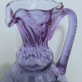 Empoli glass pitcher vase height 31cm