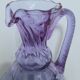 Empoli glass pitcher vase height 31cm