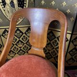 6 chaises gondoles de style Empire