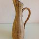 Soliflore vase in cermal Fat Lava beige by Dumler - Beiden / vintage 60-70