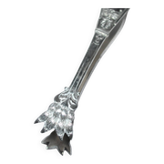 Empire Silver Metal Clawed Sugar Tongs Neoclassical Ice Tongs