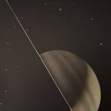 An old illustration of Saturn – 1930