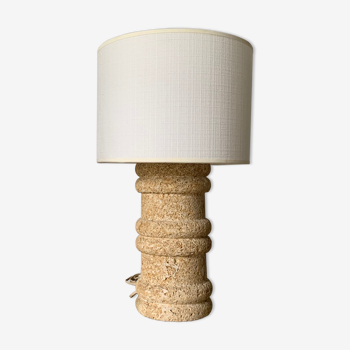 Travertine lamp