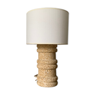 Travertine lamp