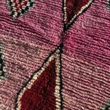 Modern Boujad rug in wool, Moroccan