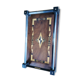 Antique Art Deco marquetry tray