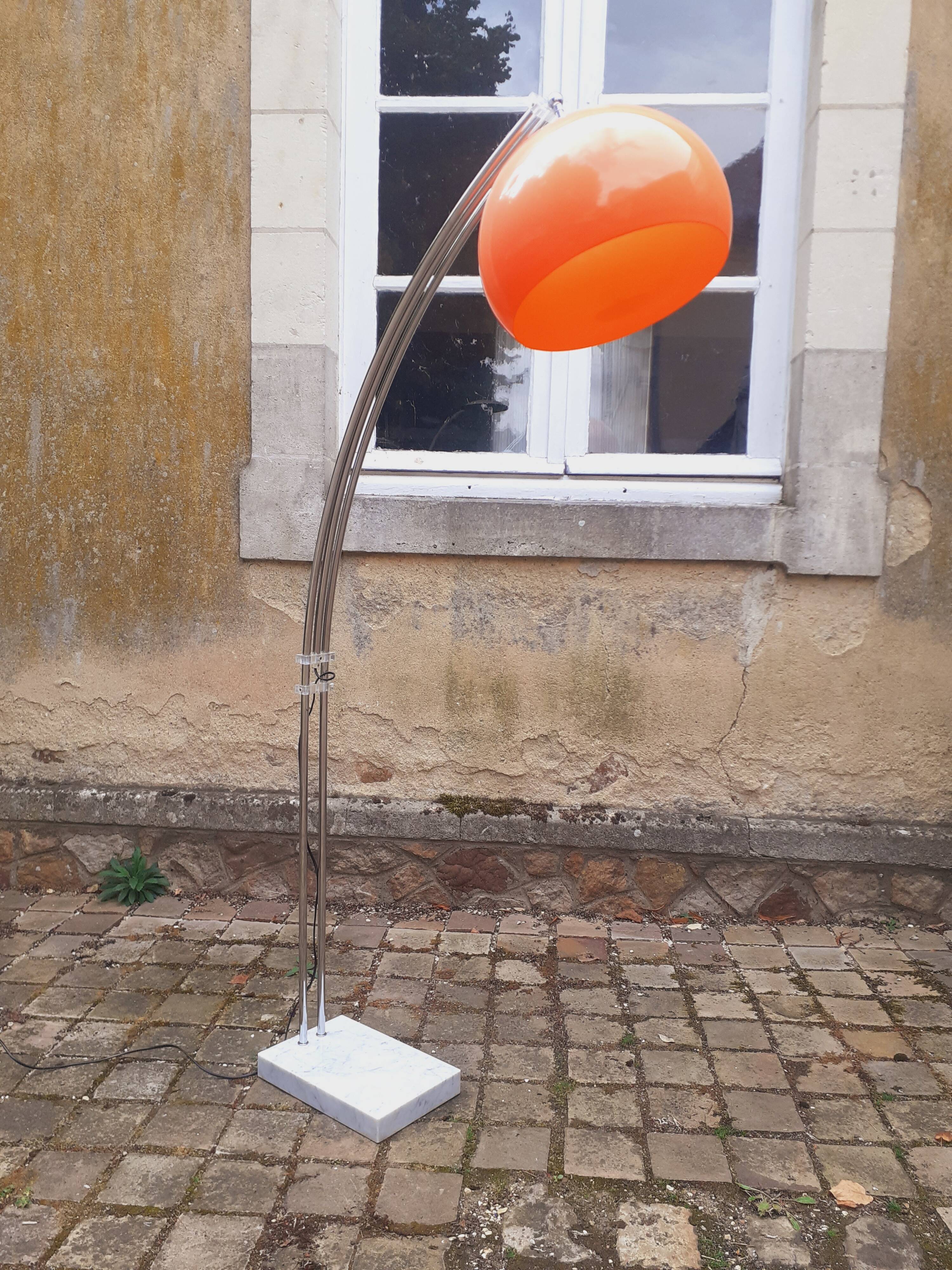 Lampadaire Arc année 70